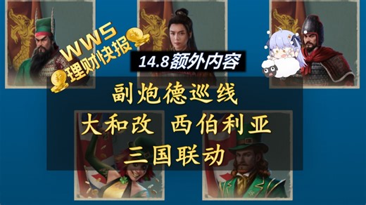 【wws理财快报】副炮德巡线 大和改 西伯利亚 三国联动 潜艇进剧情