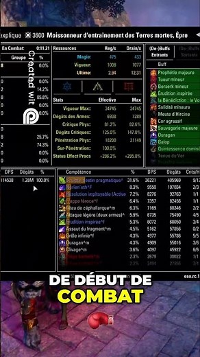 ⚔️ Best Build Lame Noire 2025 +105K DPS Facile Sans Stuff Perf | TESO Short #ebpixartgaming #teso