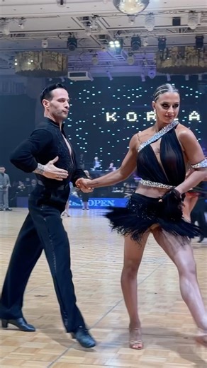 🔥 Cha-cha-cha | Salvo Sinardi- Sasha Kondrashova | Korea Open 2026 #練舞 #dance