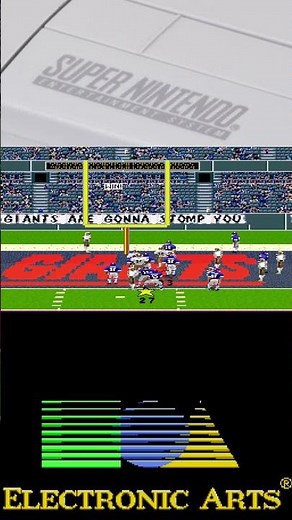 Madden NFL '96 SNES #maddennfl #madden96 #shorts #2025 #supernintendo #nintendo