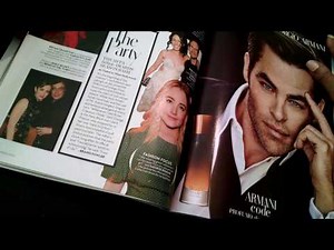 ASMR Magazine Flip (close mic whispering, gum chewing, tapping & paper sounds)