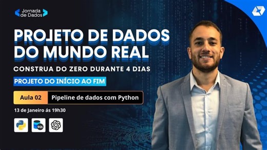 Pipeline de Dados com Python | Jornada de dados [Aula 2] | Luciano Vasconcelos Filho