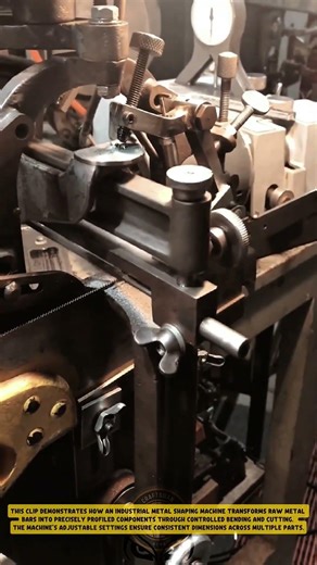 Industrial shaping machine delivers accurate grinding and consistent metal forming results