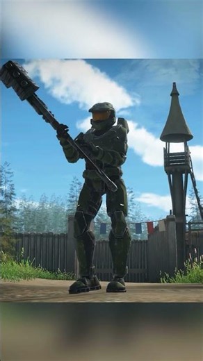 Gravity Hammer vs Grunt #halo #vr #masterchief #questcreatorpartner