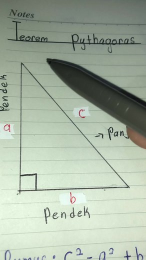 Teorem Pythagoras | Math Form 1: Bab 13 | Math Tips And Tricks