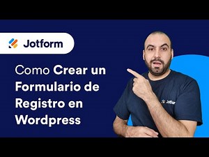 Como crear un formulario de registro en Wordpress
