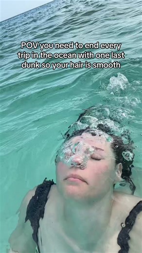 Ultimate Ocean Ritual: Ending Every Trip with a Dunk for Smooth Hair
