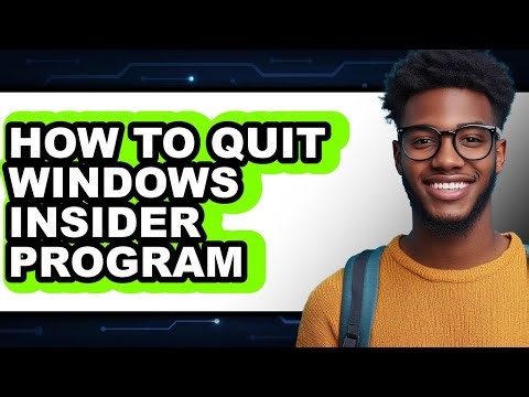 How to Quit Windows Insider Program - Step by Step