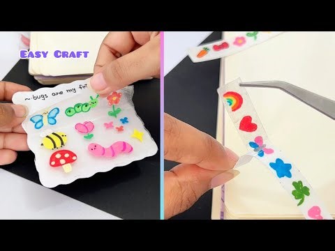 Easy craft ideas / miniature craft / how to make / DIY school project. / Helena's Craft