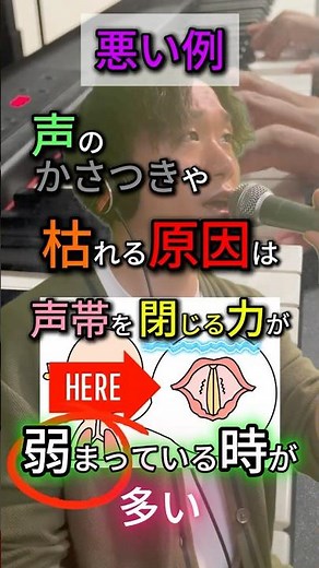 ボイトレ『声帯を閉じる力を落とさないために』