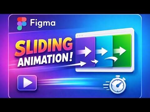 Sliding Animation using figma for beginners🔥