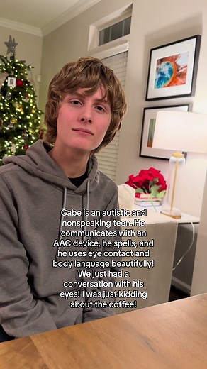 Gabe loves the holidays! He didn’t leave the Christmas room all night! #autism #nonverbal #autismawareness #christmas #holiday @nicolegottesmann