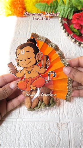 Hanuman Jayanti Prasad Idea | Ways to fulfill wishes #shorts #viralshort #hype #giftideas #diy