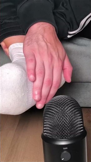 As requested Intense White Socks ASMR Scratching 🧦