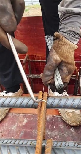 Another easy way to tie a grade beam rod