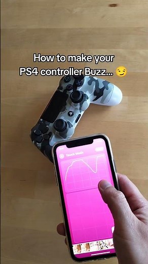 How to make your PS4 gamepad vibrate ? #vibration #gaming #controller