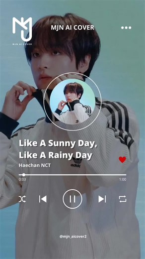 HAECHAN NCT: Like a Sunny Day, Like a Rainy Day AI Cover
