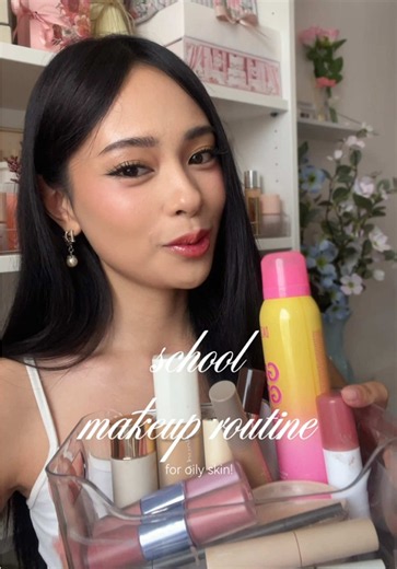 School Makeup for Oily Skin: Long-Lasting Everyday Routine