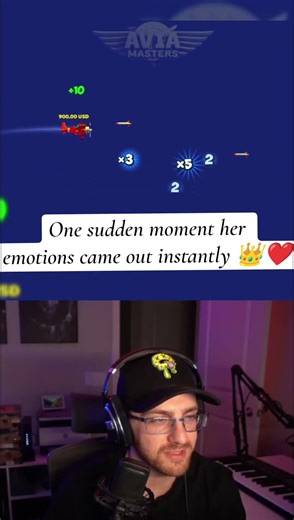 One sudden moment her emotions came out instantly #funny #shortsfeed #roast #1million #comedy #gamer