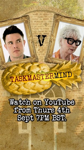 Introducing TASKMASTERMIND - the brand new series where Taskmaster alumni go head-to-head in an epic test of Taskmaster knowledge. First up, it's Ed Gamble versus Jenny Eclair, battling for the first two spots on our leaderboard. Get ready to watch and play along tomorrow at 7pm BST exclusively on our YouTube channel. | Taskmaster