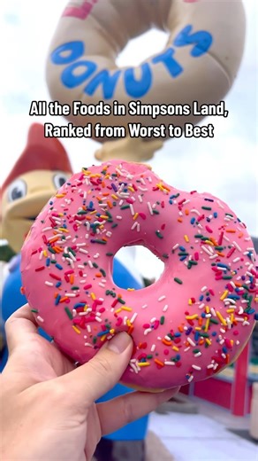 Shay Spence on Instagram: "all the food spots at springfield home of the simpsons in universal orlando, ranked. #thesimpsons #universalorlando #themepark #universalstudios #foodreview #foodreels #simpsonsfan #universalstudiosfood"