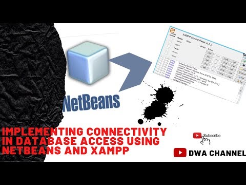 Implementing Connectivity in Database Acces Using Netbeans and Xampp