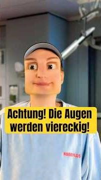Wenn man zu viel ZOCKT werden die Augen VIERECKIG!