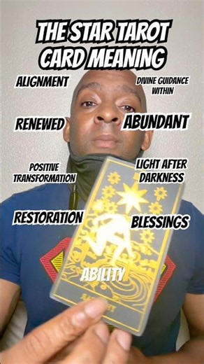🌟 The Star Tarot Card Meaning #tarotcards #tarotcardmeaning #tarot