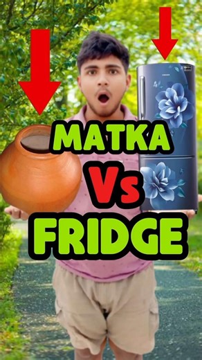 MATKA Vs FRIDGE😱 | #experiment #magahiyarishu #shortsfeed #rishuthera #shortsviral #youtubeshorts