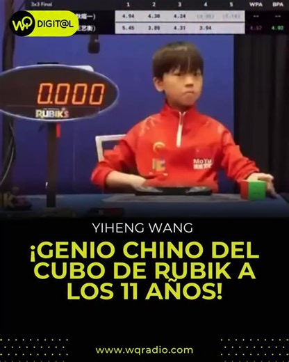 12K views · 84 reactions | 里⚡ ¡Prodigio del cubo de Rubik desde...