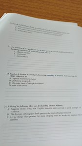 Darwin and Wallace's theory of evolution by natural selection f... | Filo