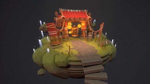 3dmax-场景房子模型制作教程。3d建模基础教程
