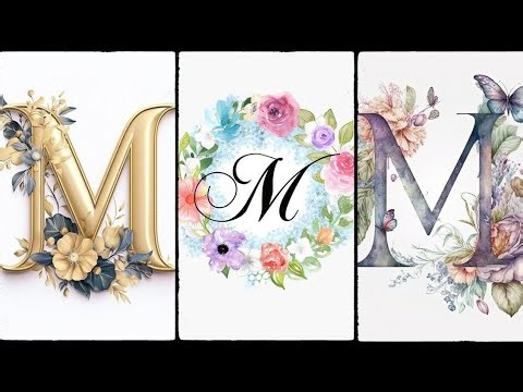 How to Draw the Letter M | Easy Alphabet Drawing Tutorial | Inspire Art Linkings