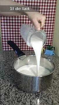 SEMOULE AU LAIT #express #recette #semoule #creme #facile