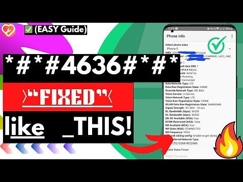 *#*#4636#*#* Not Working on Android? [THE BEST Shortcut] FIXED *2 Minutes*
