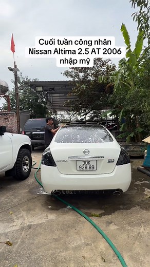 Cuối tuần công nhân ! Nissan Altima 2.5 AT 2006 nhập mỹ #auto826 #chootodongvan #altima #xecugiare #jdm | Trần Văn Dân