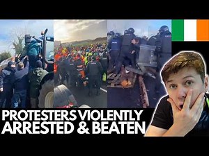 Gardaí Beat & Arrest Fuel Protesters In Galway & Cork