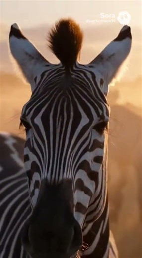 Rhythm of Life in the Golden Glow Majestic Zebras Galloping Across the African Savanna