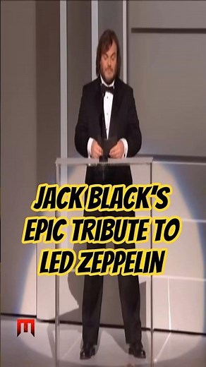 Jack Black’s Epic Tribute to Led Zeppelin: 2012 Kennedy Center Honors | Legendary Performance ⚡