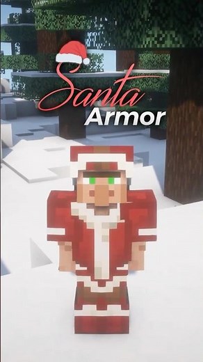 Santa Armor Tutorial in Minecraft