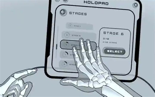 你敢相信这是仅靠俩30W像素单色摄像头实现的手势追踪吗......