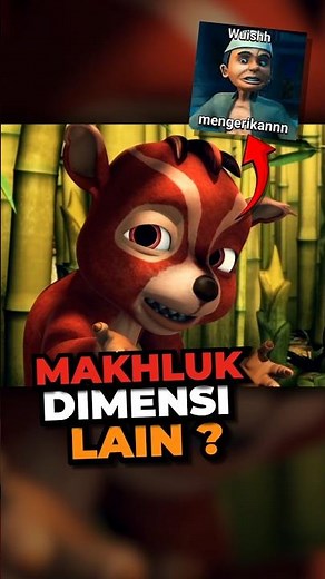 Opet in the Upin Ipin Cartoon is Actually a Creature from Another Dimension 🙀