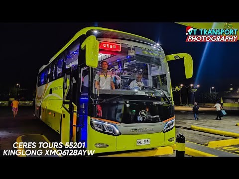 VTTP QUICK TOUR | CERES TOURS 55201 THE NEW LUXURY BUS OF BACOLOD CITY TO CEBU CITY VIA TABUELAN