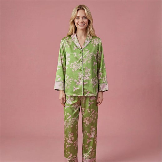 Women's Silk Pajamas, Women's Satin Pajama Set,silk Sleepwear,silk Pajama Set for Women,luxury Satin Pajamas - Etsy