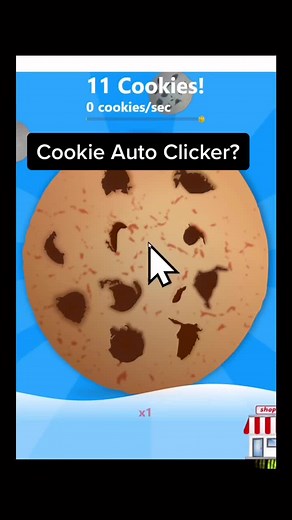 Simple cookie auto clicker #autoclicker #coding #cookies #cookie #simple