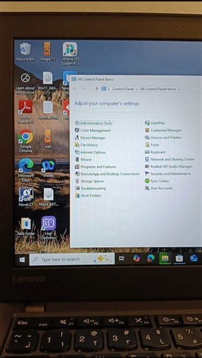 Windows control panel & programs shortcut #shorts #laptop #hardware #vlogs #viral #tech #windows