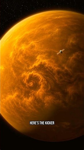 What Happens When It Rains on Venus? 🌧️ #venus #space #astronomy