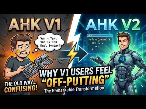 🚨 AutoHotkey V2.1 Features Will Change How You Code Forever