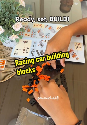 Racing Car Building Blocks: Satisfying DIY Toy