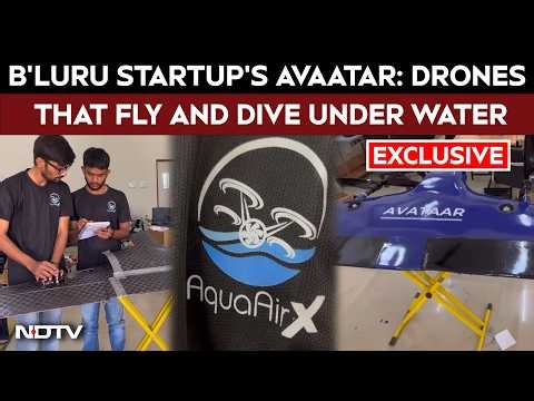 Bengaluru Startup Builds Amphibious Drones Amidst Urban Drone Warfare For Defense And Commercial Use